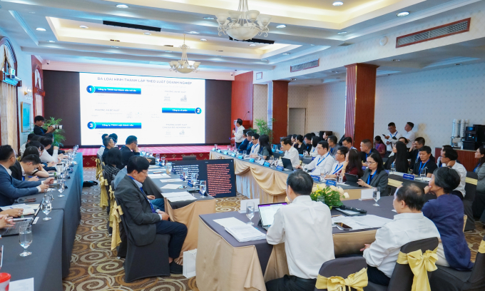 Bộ trưởng Vũ Hải Quân phát biểu tại sự kiện ngày 15/6. Ảnh: BTC